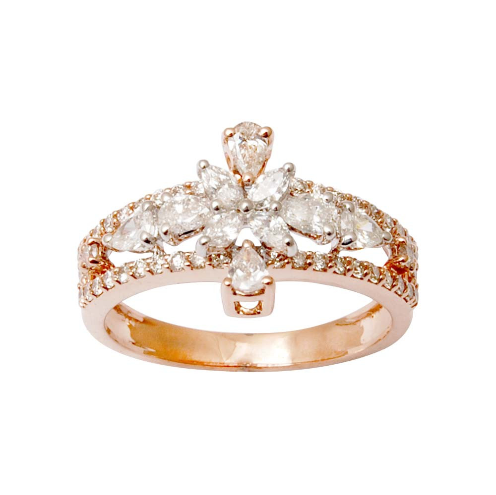 DIAMOND COKTAIL RING