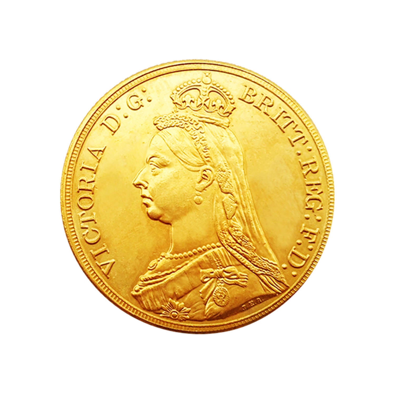 8 GM GOLD COIN - QUEEN